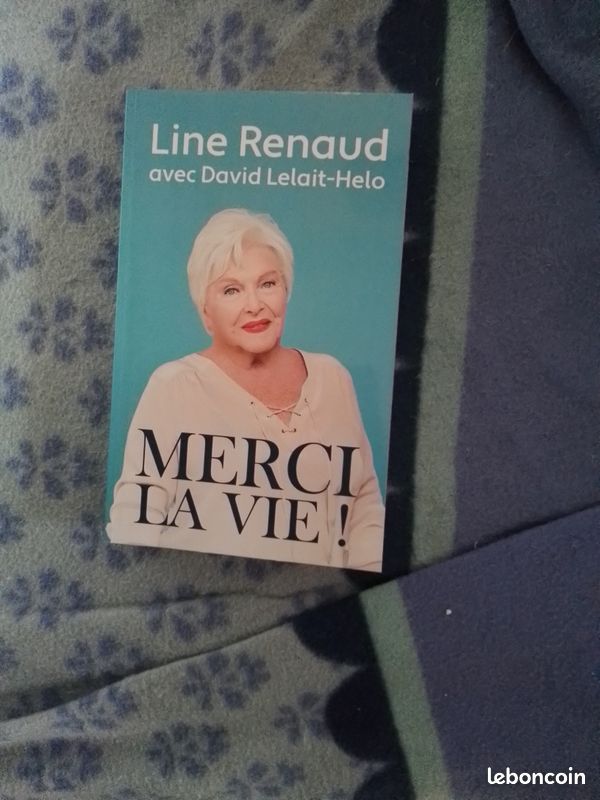 Livre "merci la vie "Linéaire Renaud" (image 1)