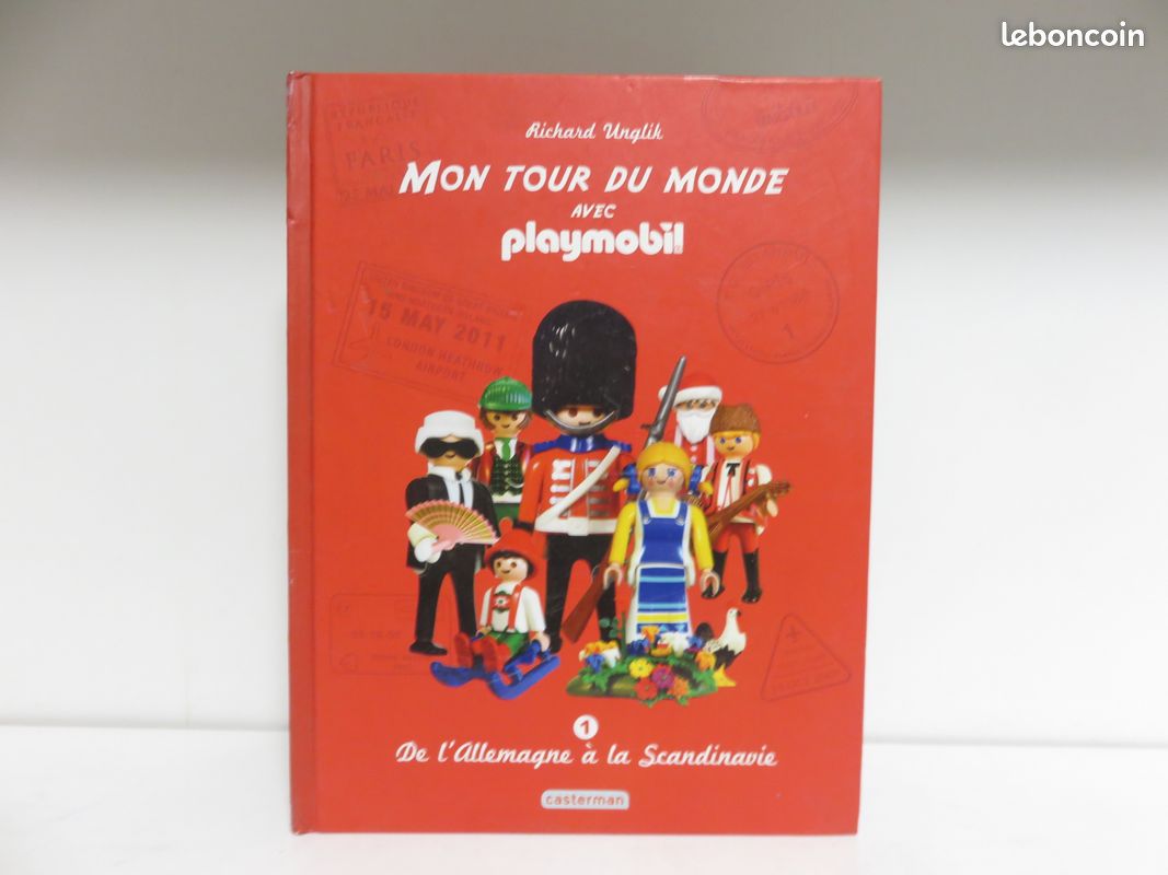 Album 5-9 ans : Mon tour du monde avec Playmobil - Tome 1 De l'Allemagne à la Scandinavie (image 1)