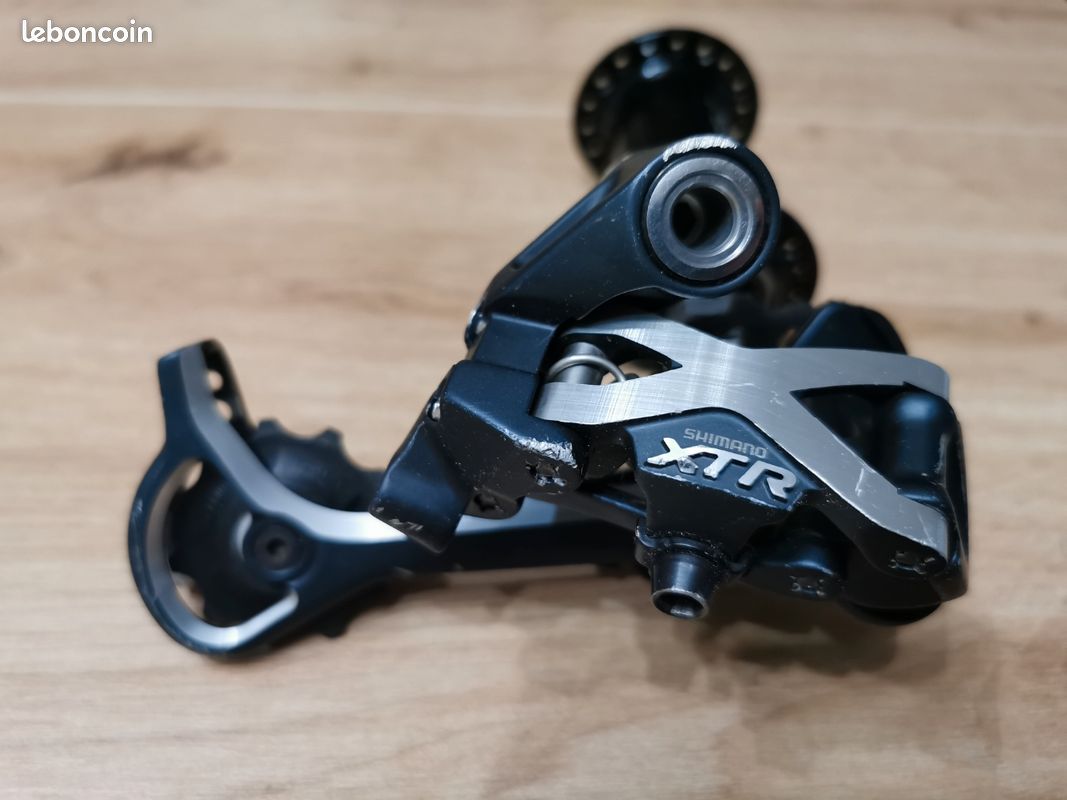 Dérailleur Arrière Shimano XTR RD-M971 9 Vitesses - Cage Longue Gris - NEUF Sans Boîte
