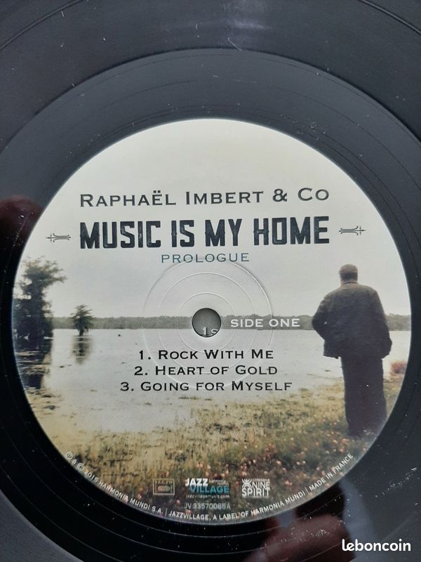 EP 10" Jazz Blues : Raphaël Imbert & Co - Music Is My Home (image 7)