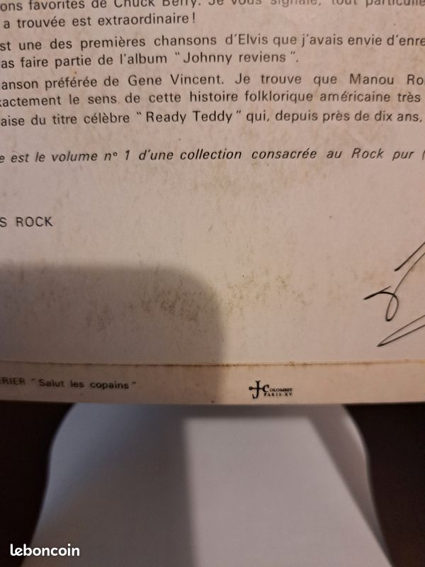 Vinyle johnny hallyday les rocks les plus terribles vol 1 (image 5)