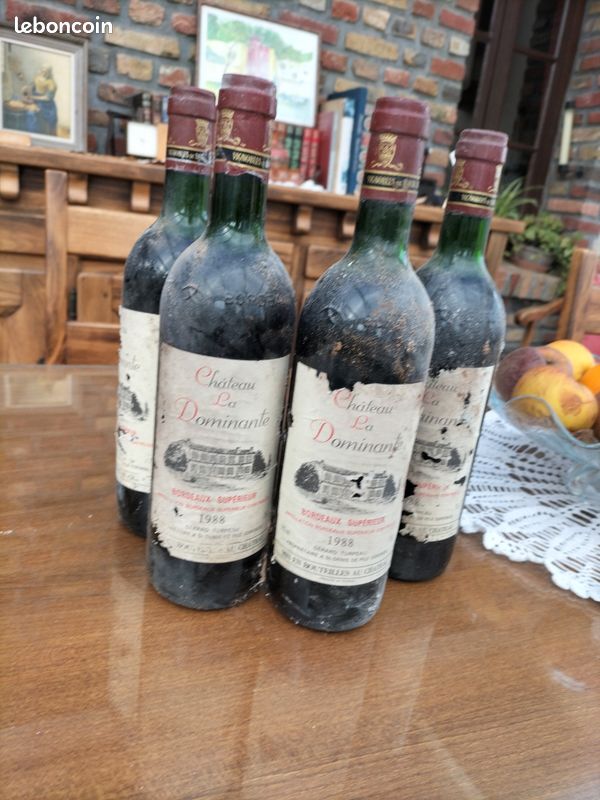 Vin Château la Dominante 1988 (image 2)