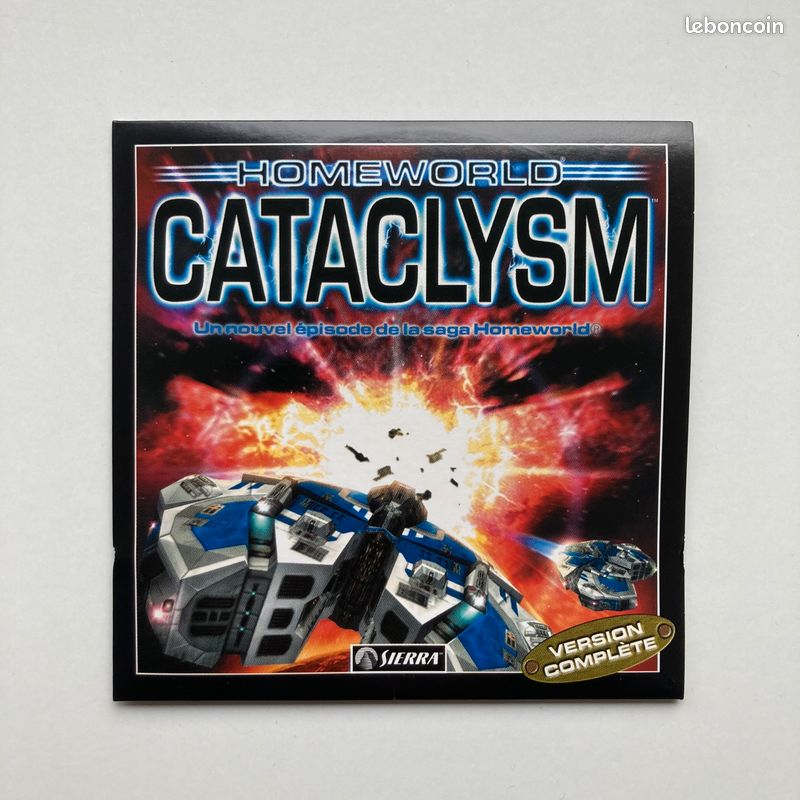 Jeu PC Homeworld - Big Box - Édition Physique Complète - Bon état - Classification PEGI 12