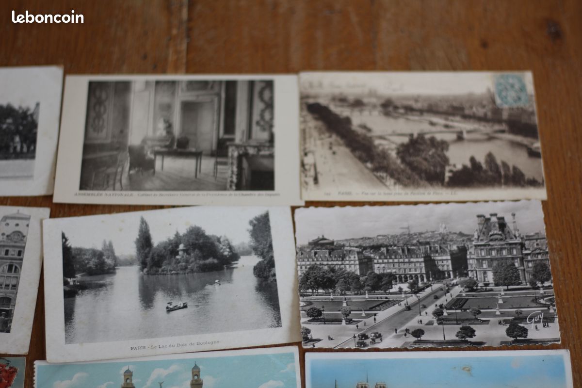 AA681, Paris, lot de 50 cartes postales anciennes, cpa (image 3)