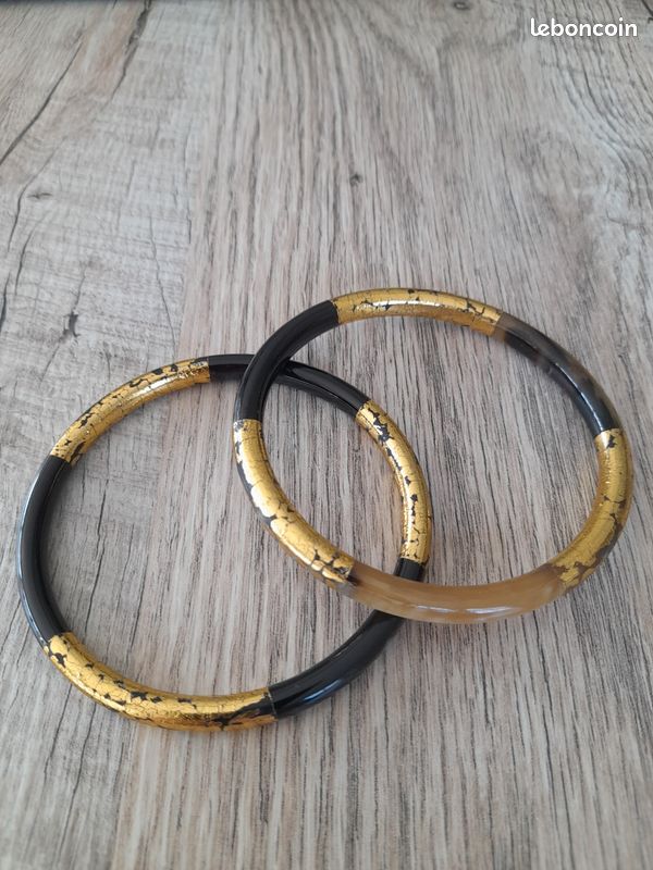 Lot de 2 bracelets rigides (image 1)