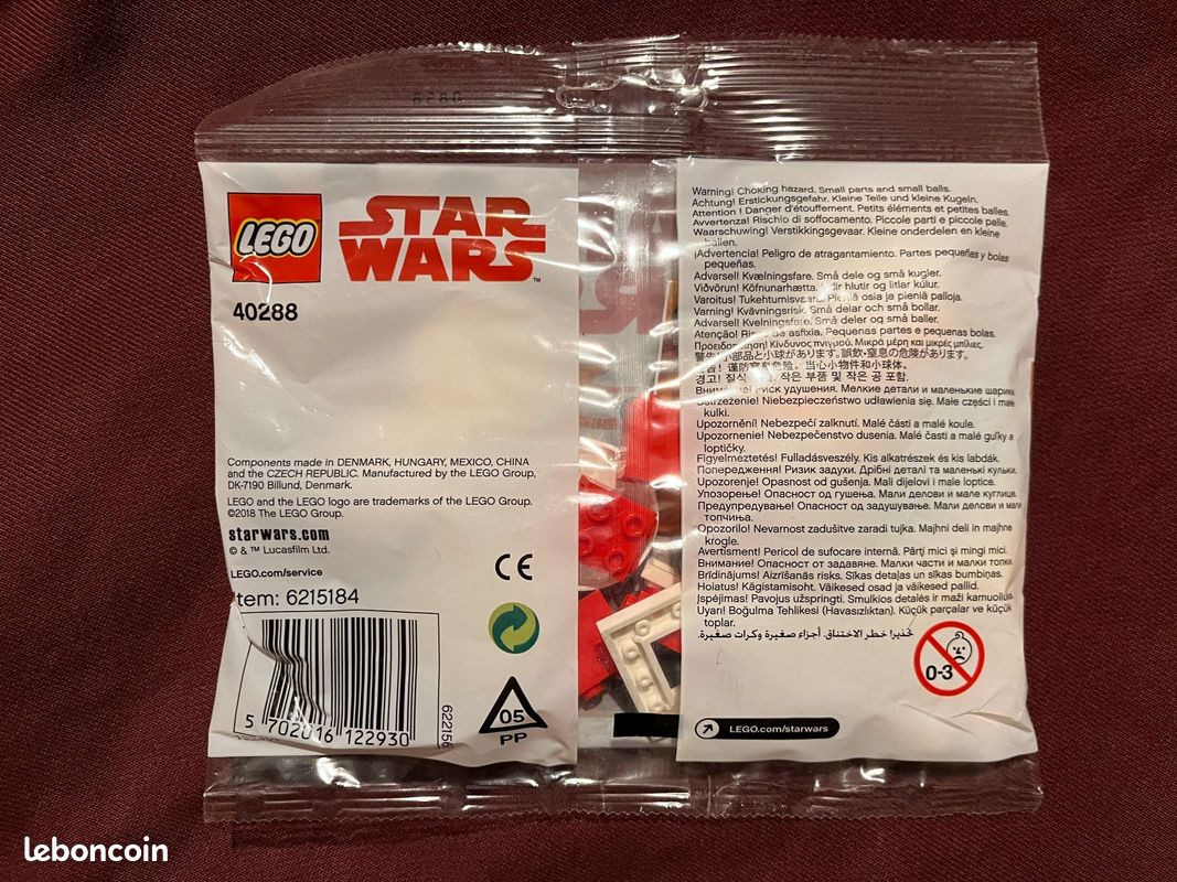 Lego Starwars 40288 BB-8 Jeux Jouets