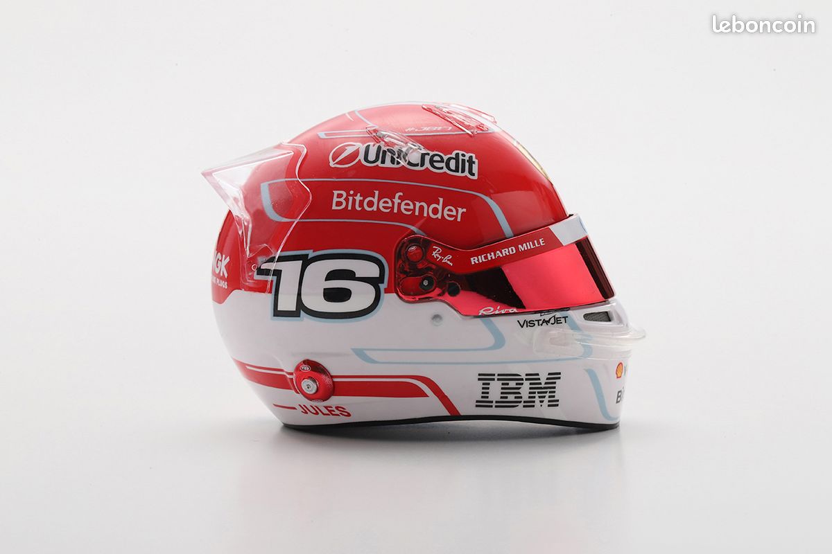 Looksmart 1/5 casque charles leclerc ferrari hp saison 2026 (image 5)