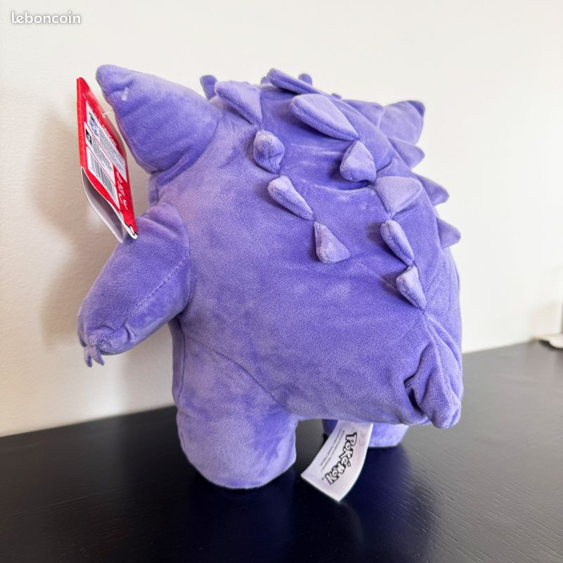 Peluche Pokémon Hasbro 1999-2000 - Ectoplasma (Gengar) - Vintage