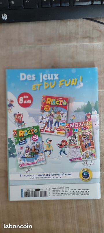 Magazine Jeux Récré n°28 NEUF (image 2)