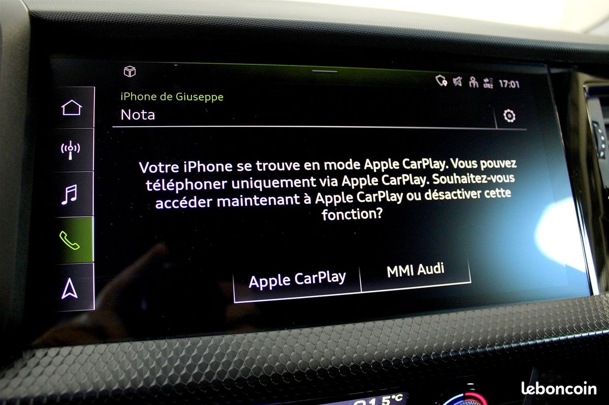 Audi A1 SPORTBACK 25 TFSI 95CH BUSINESS LINE S TRONIC 7 (image 19)