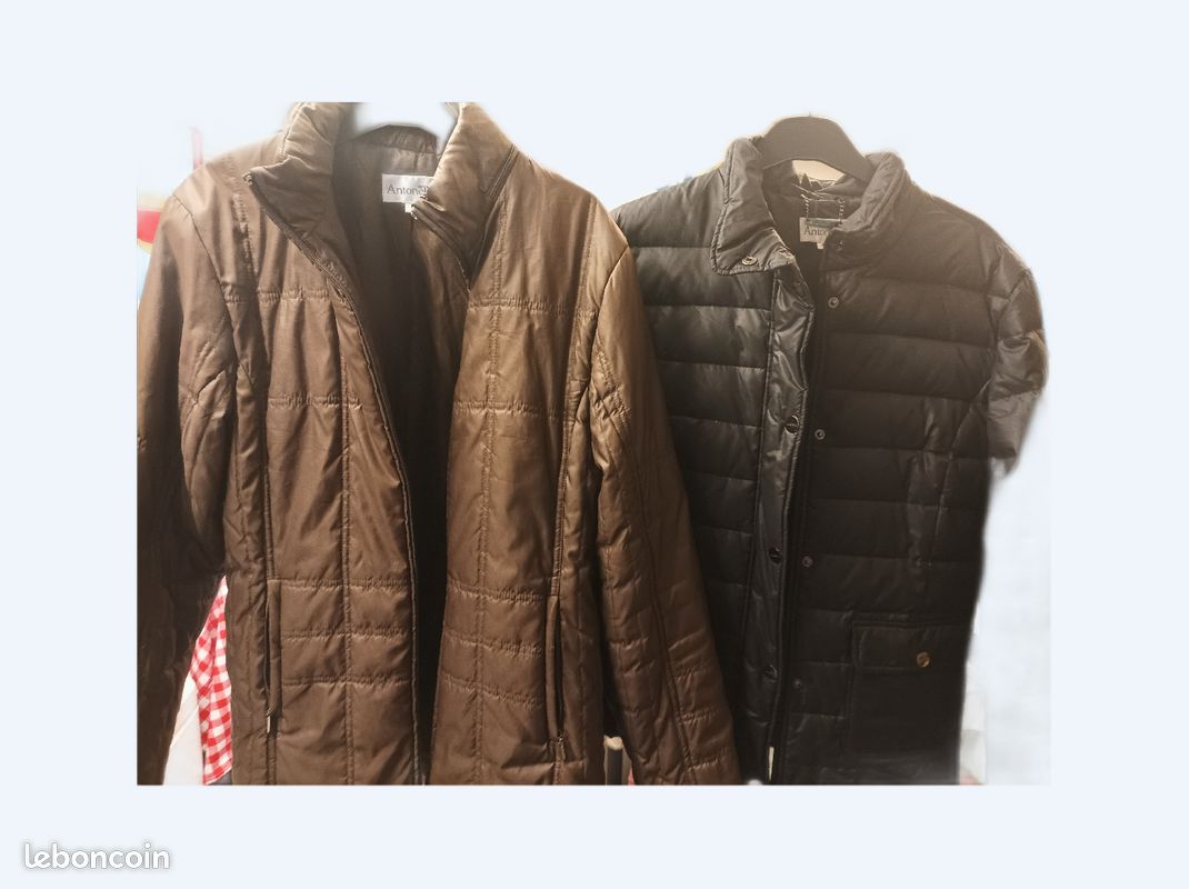 Veste chaude noir femme 42 Antonella (image 2)