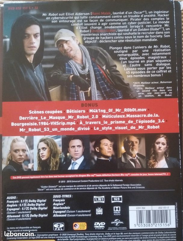 Coffret DVD Mr. Robot (image 2)
