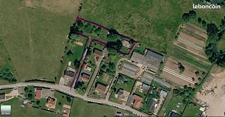 Terrain 2 000 m² Saint Martin L Hortier