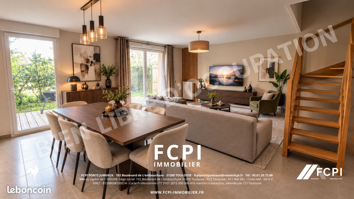 Maison 4 pièces 89 m² · à Pibrac · 89 m² · 243 000 €