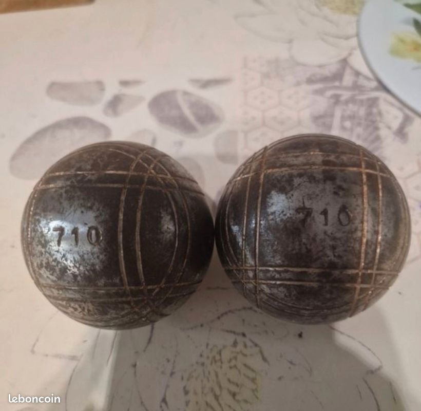 Doublette Boules De Pétanque JB K 2 étoiles - 760g 75mm