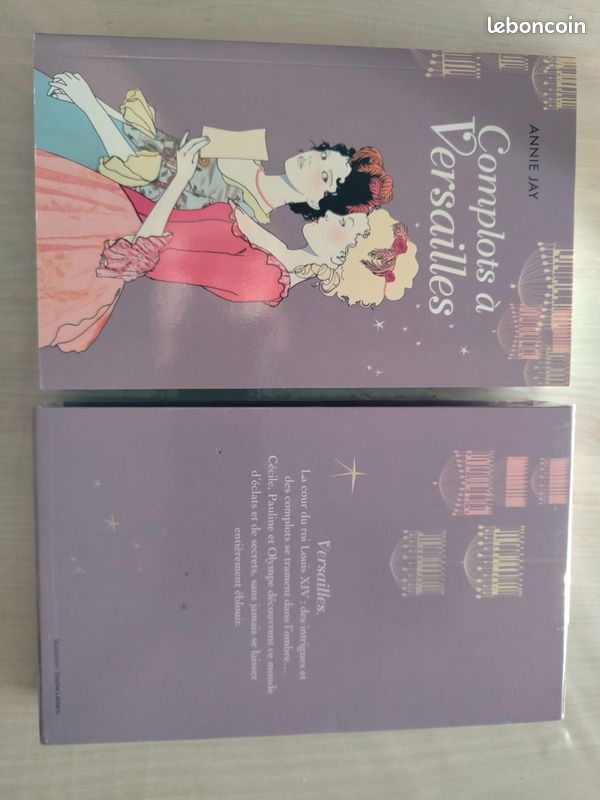 Livre : Complots à Versailles / Annie Jay / Édition coffret (image 2)