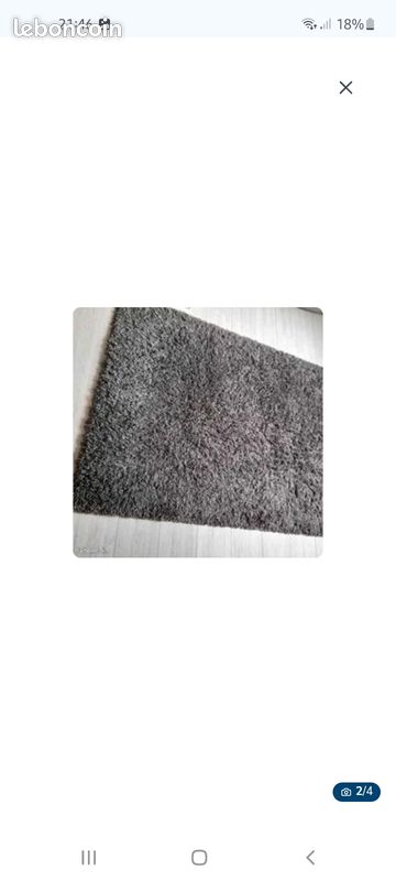 Tapis shaggy 120 x 170 cm (image 4)