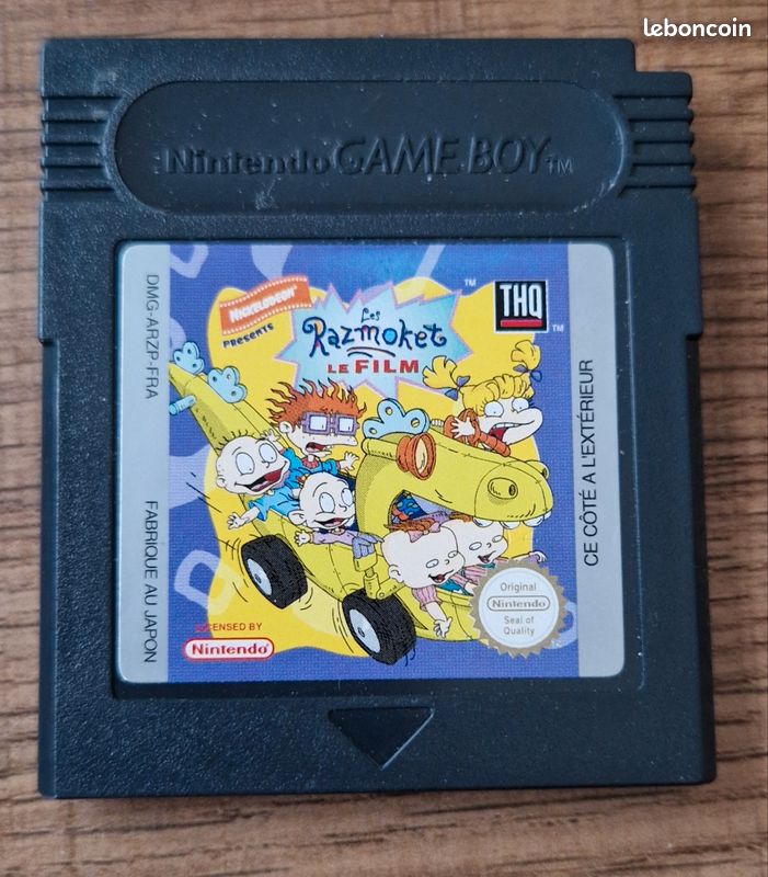Les Razmoket 100% Angelica - Nintendo Game Boy Color - FRA