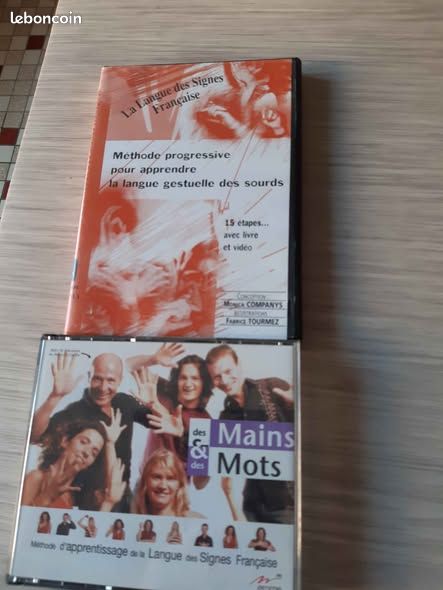 4 cd + 1 langage des signes (image 1)