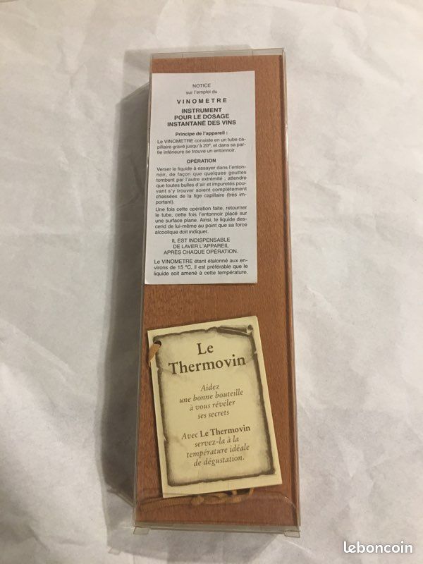 Coffret thermovin et vinometre neufs (image 2)