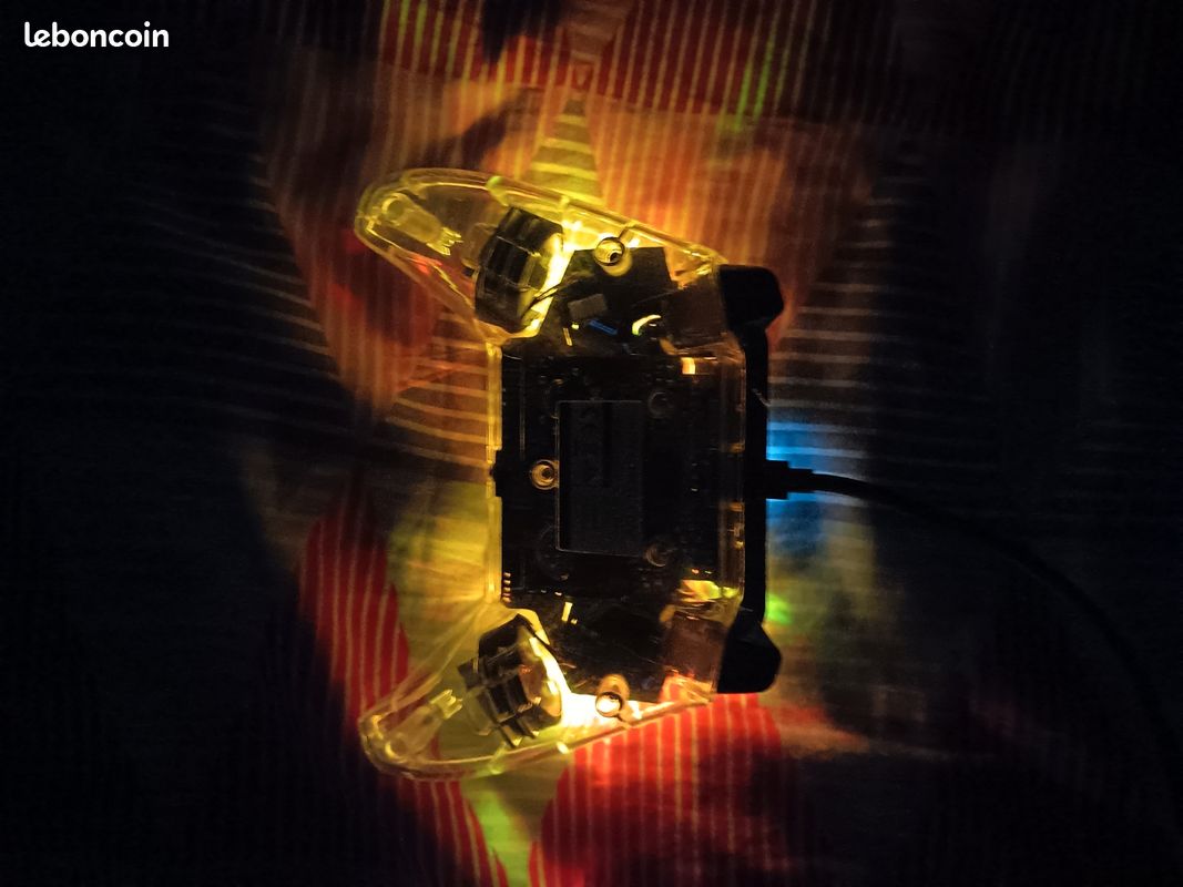 Manette xbox one transparente rgb (image 2)