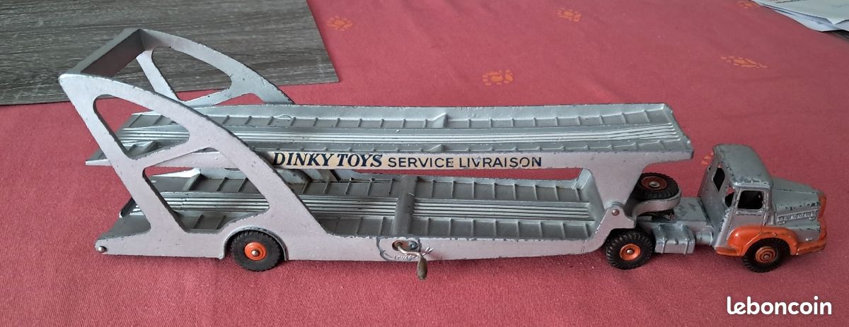 Dinky Toys 39A Tracteur Semi-remorque Porte-voitures Boilot - 1958 - 1/55