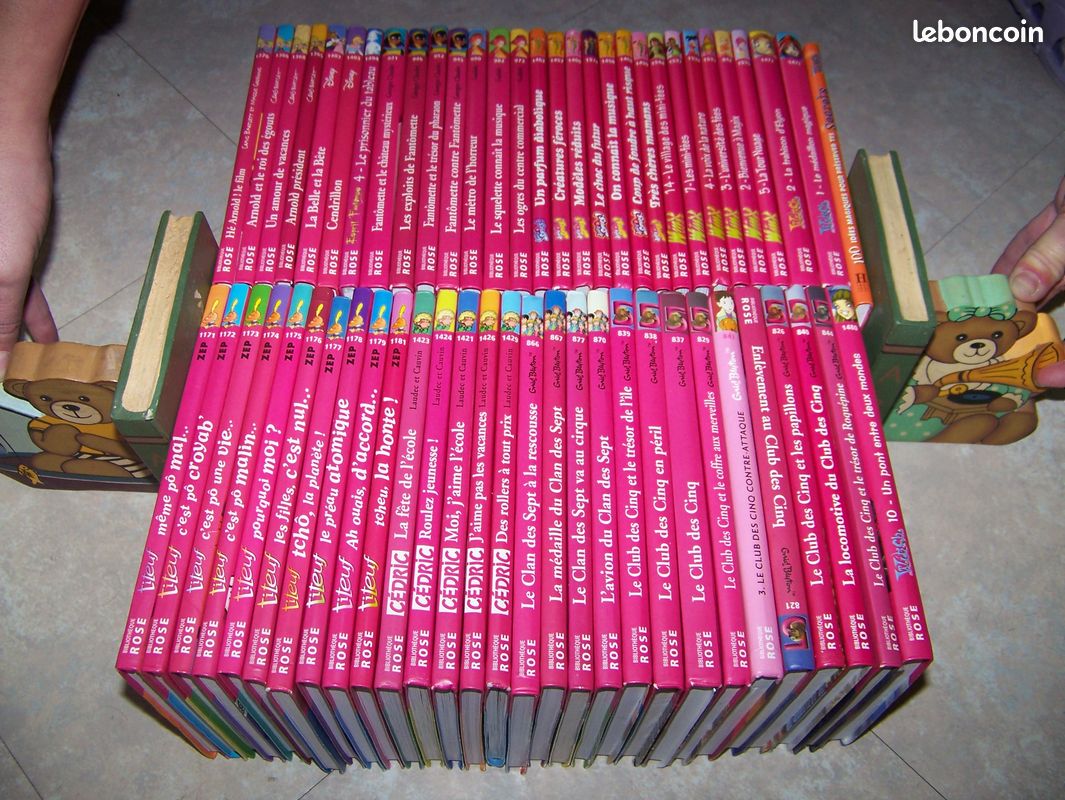 Livres pour enfant : BIBLIOTHEQUE ROSE LOT 1 (image 1)
