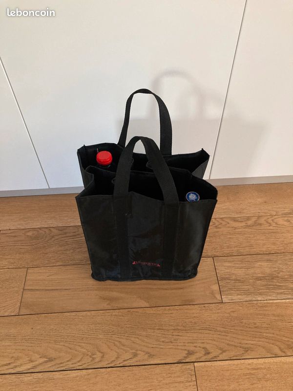 Porte-bouteille en fibre de carbone, unisexe, noir, universel