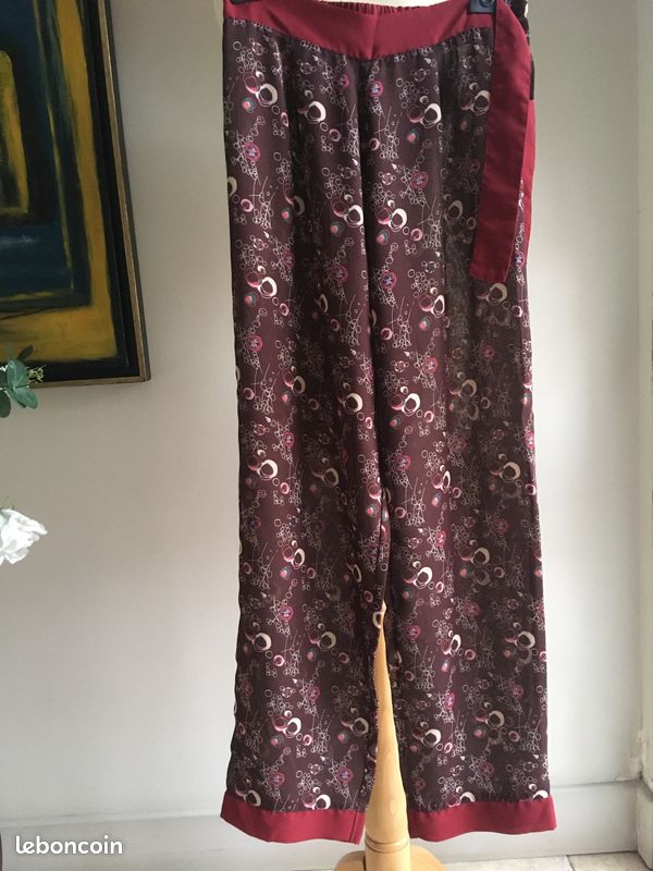 Ensemble de nuit Tunique+Pantalon neuf T:38 (image 3)