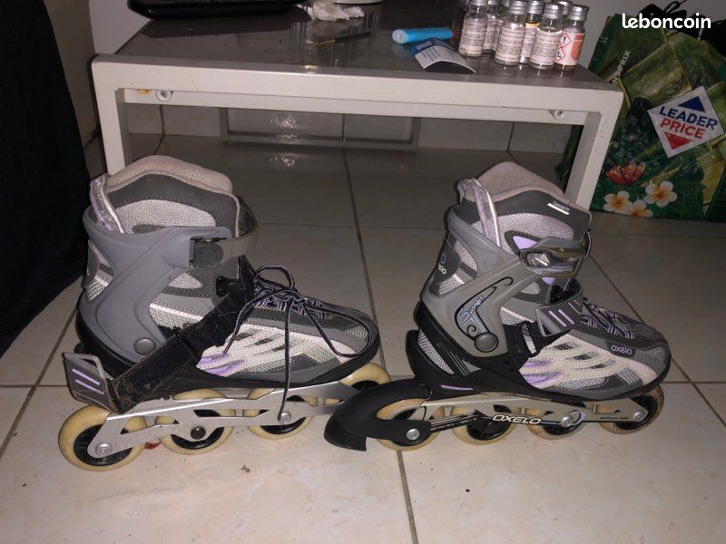 Rollers gris, noir à vendre taille 40 (image 1)