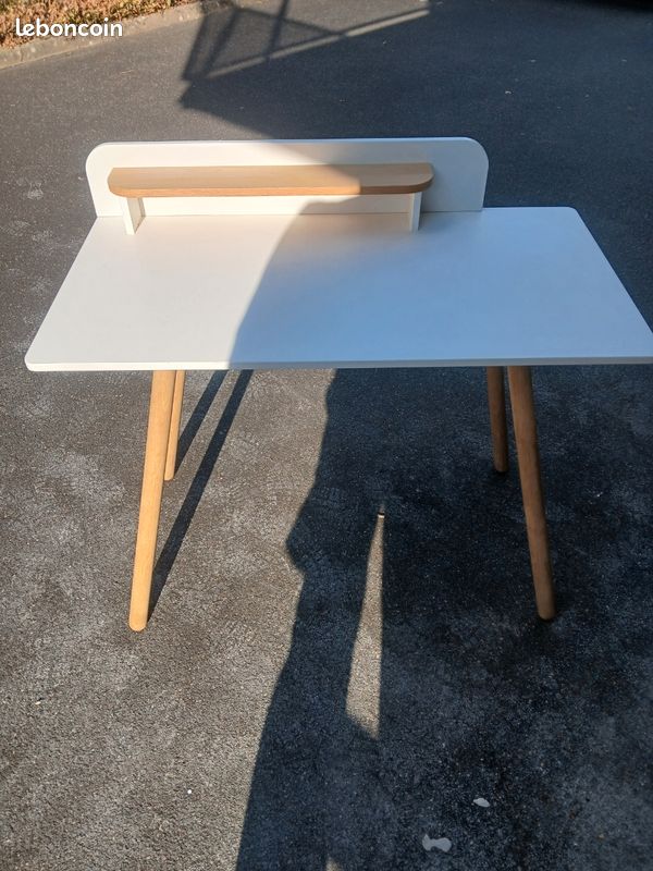 Bureau blanc bois alinea (image 1)