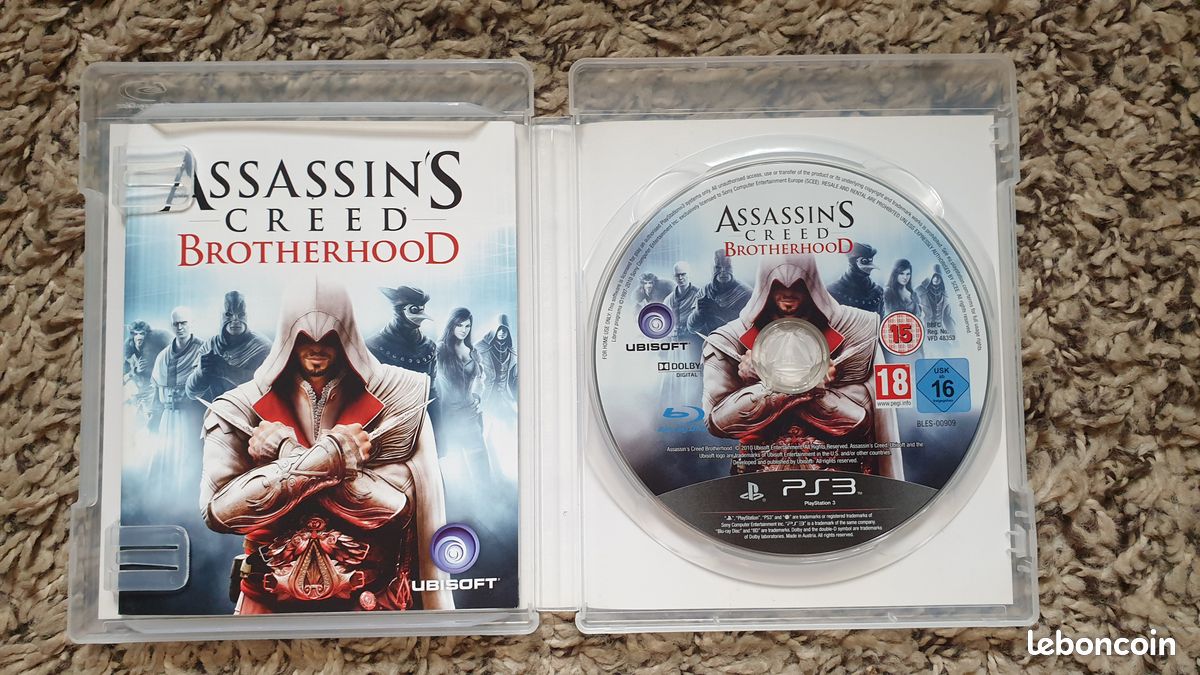 Assassin's Creed: Brotherhood Sur PS3 - Neuf Sous Blister (version Europe)