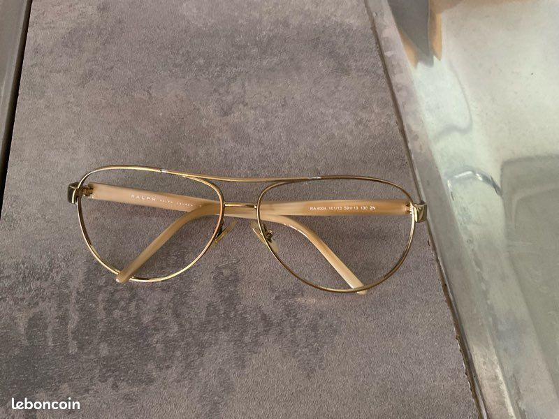 Lunettes de soleil Ralph Lauren beige (image 1)