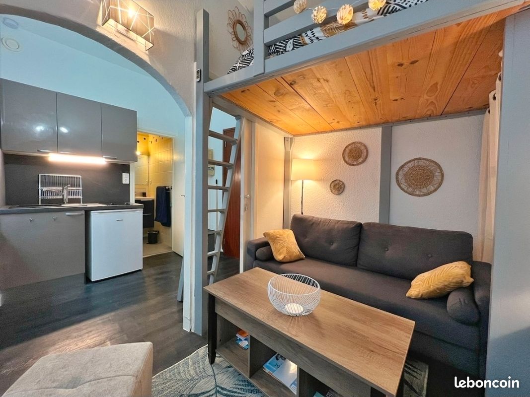 Appartement 1 pièce 17 m² · à Aix-les-Bains · 17 m² · 550 €/mois