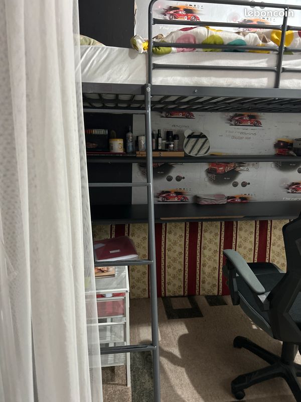 Lit+chaise+2 mini casier+tapis a vendre (image 2)