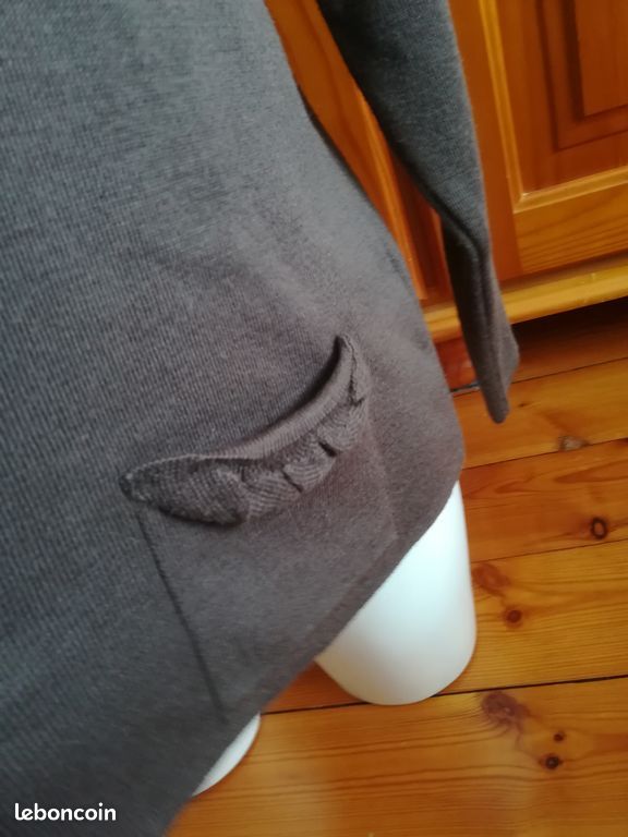 Gilet duger taille 3 marron femme (image 4)