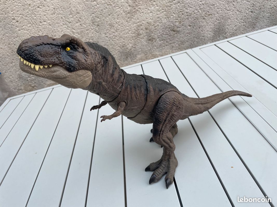 Dinosaure T-Rex Jurassic World Marque Mattel (image 1)