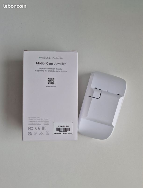 Ajax MotionCam Jeweller Blanc HDR – Détecteur avec photo (image 4)
