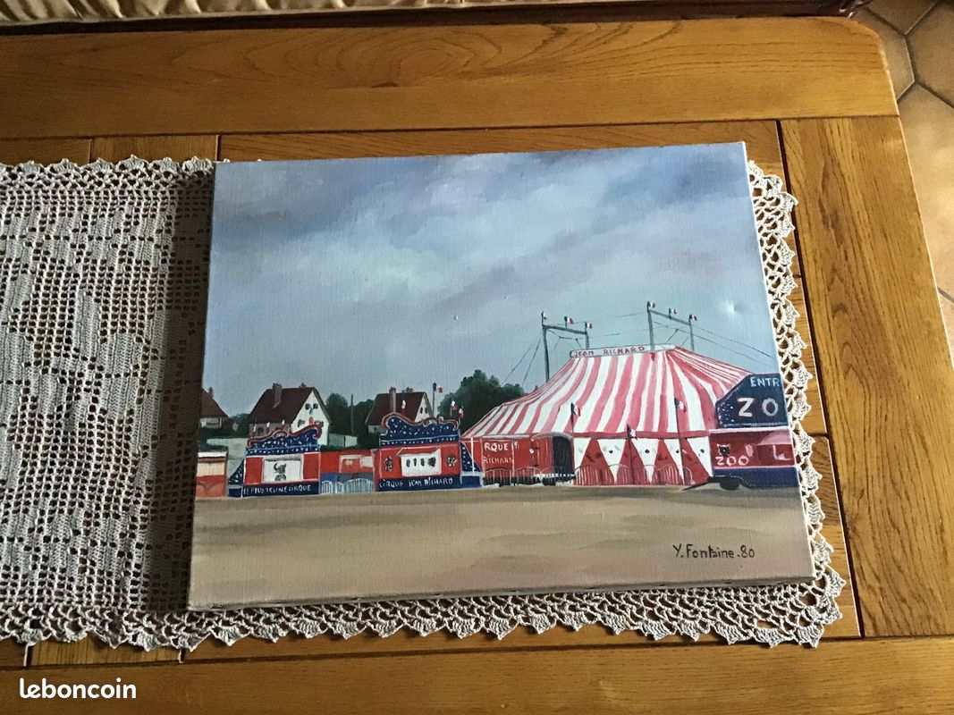 Cirque Jean Richard peinture (image 1)