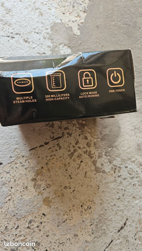 Défroisseur vapeur blanc (image 2)