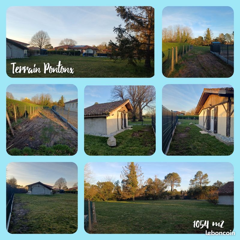 Terrain plat constructible Pontonx · à Pontonx-sur-l'Adour · 89 000 €