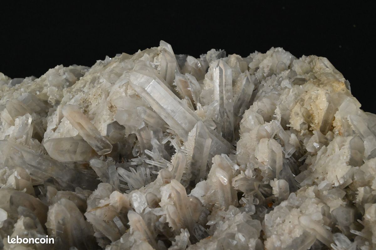 Amas de cristaux de Quartz Chamonix France 8,8 kg minérale Collection (image 6)