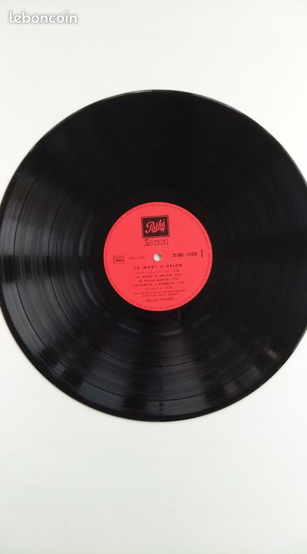 Vinyle 33T Gerard Manset - La Mort D'orion (image 4)