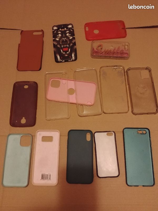 1 Lot de 21 Coques pour Smartphones - État : NEUVES - (image 1)