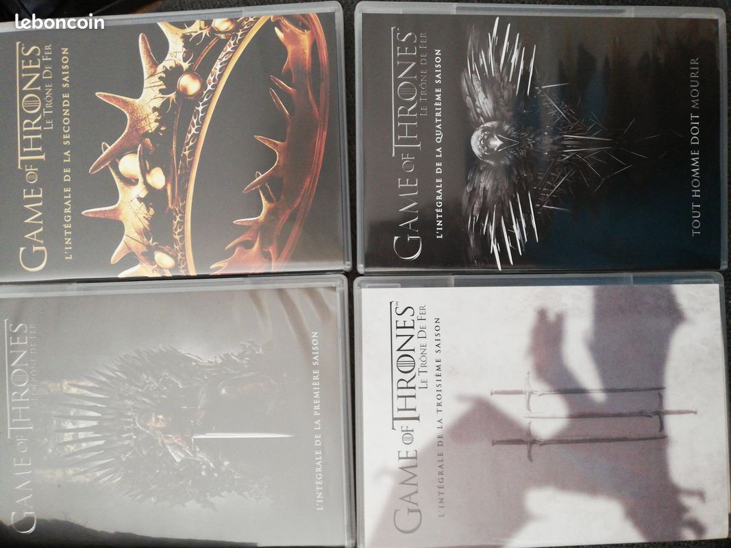 Game of thrones saison 1 à 4 (image 1)