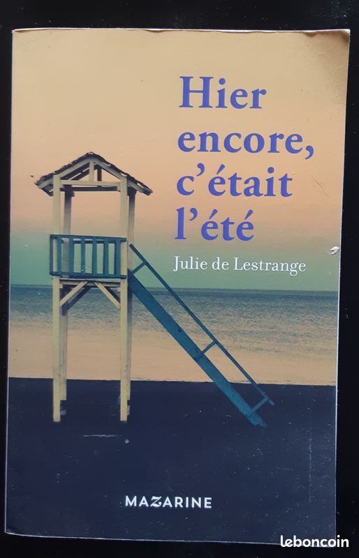 L35 - roman - julie de lestrange - hier encore c'était l'été (image 1)