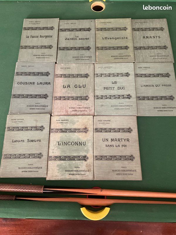 Lot de 11 ouvrages collection modern bibliotheque (image 1)