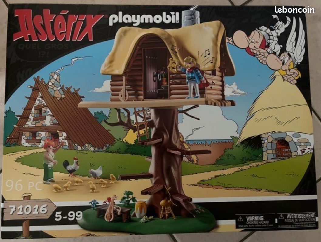 [NEUF] PLAYMOBIL 71016 Astérix La hutte d'Assurancetourix (image 1)