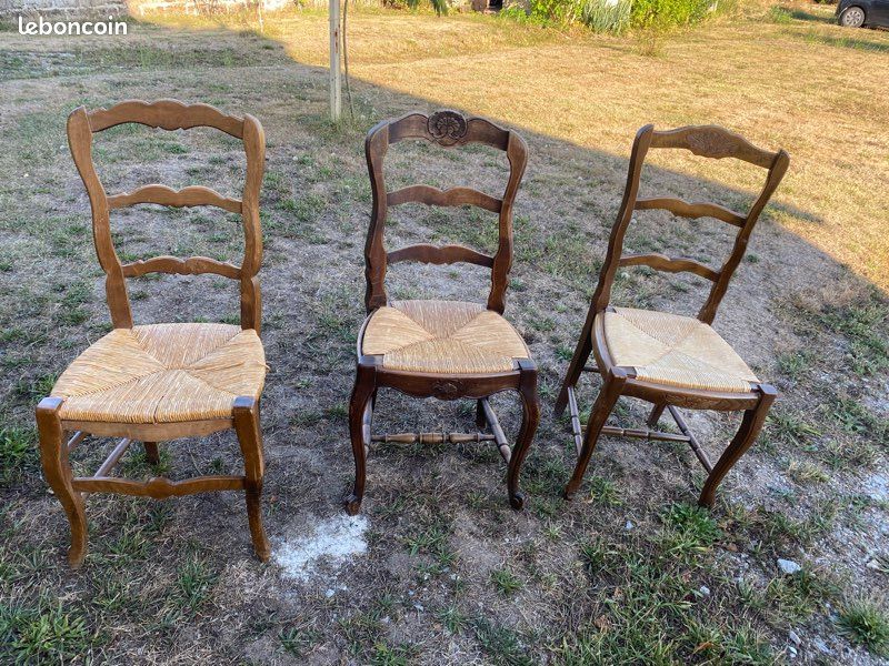 Vends lot de 3 chaises (image 1)