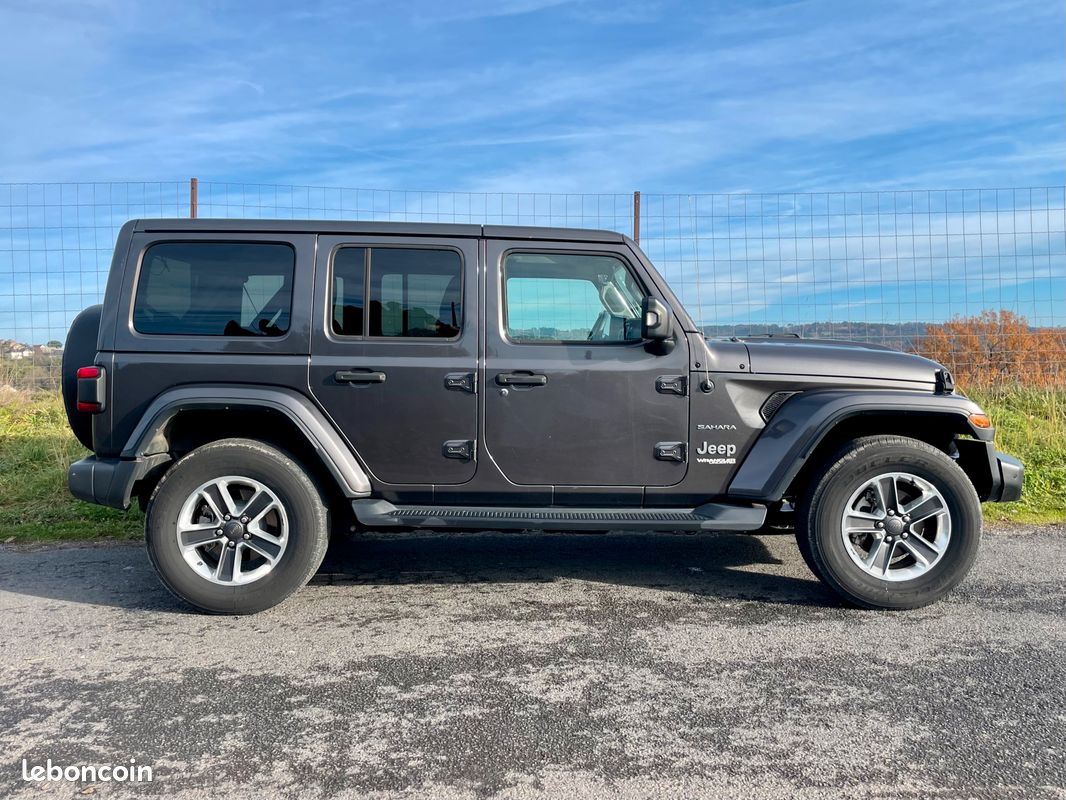 JEEP WRANGLER III 2.2 MULTIJET 200ch UNLIMITED SAHARA 4X4 BVA / Pack confort / Origine France (image 10)